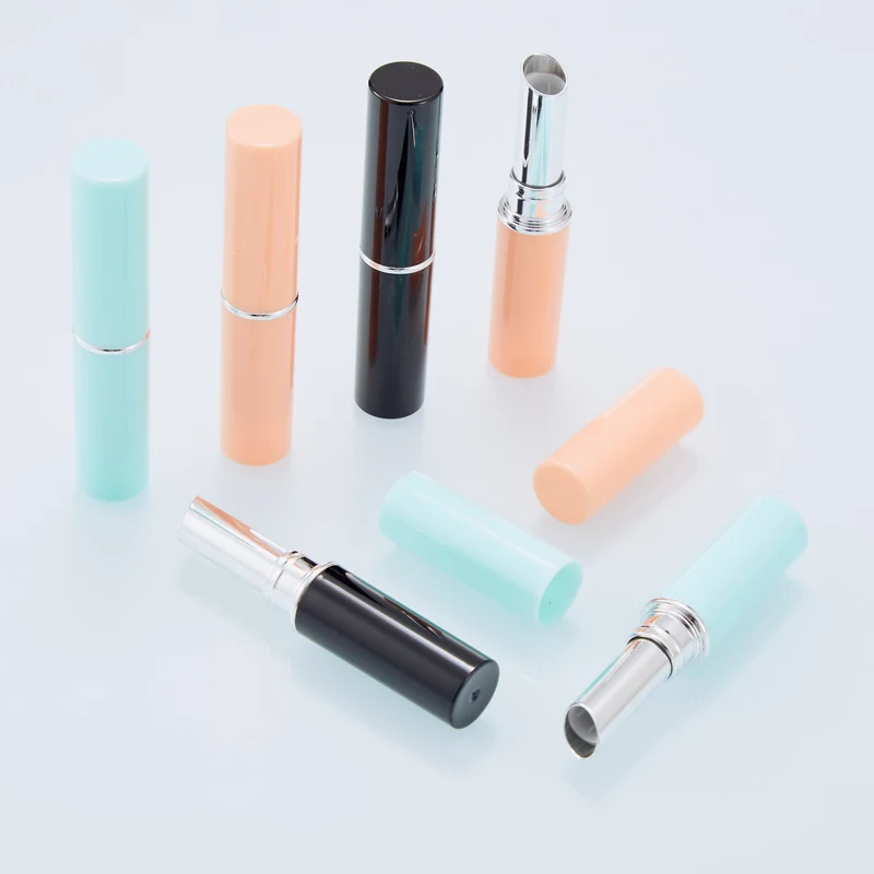 

20/50pcs 8.1MM Lip Balm Tube Mini Oblique Slim Cosmetic Packaging Lipstick Container Empty Lipstick Tubes