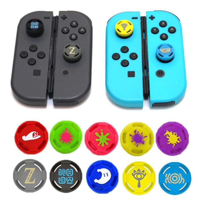 Силиконовые палочки для ручек Кепки s Nintendo Switch NS JoyCon контроллер кожи Joy-Con крышка |