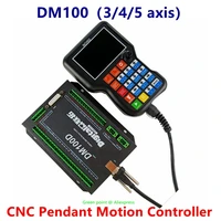 new product dm100 345 axis 125khz cnc pendant motion controller 24vdc 1a power for milling machine building material shops
