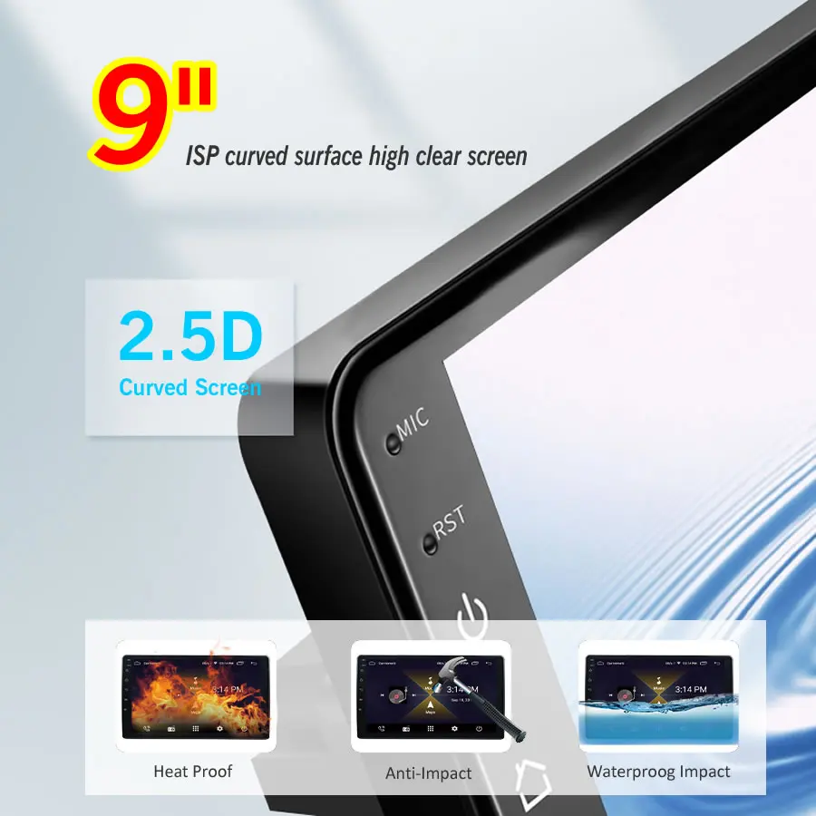 9 &quotAndroid 10 для Toyota RAV4 2009 2010 2011 2012 2013 мультимедийный видео GPS навигатор