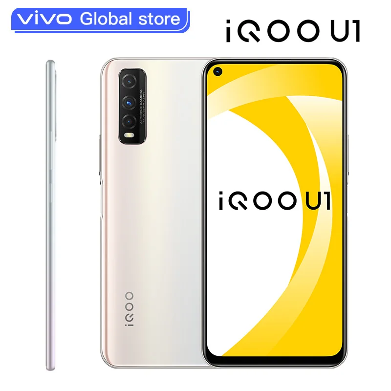 Оригинальный vivo iQOO U1 4G мобильный телефон 6 Гб 64 Snapdragon 720G 4500 мА/ч Батарея 18 Вт 53
