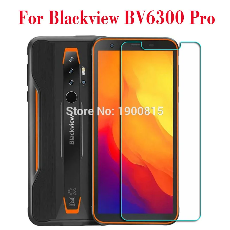 Pel&iacute;cula protectora HD de vidrio templado para Blackview BV6300 Pro, Protector frontal de pantalla LCD 9H para Blackview BV6300Pro, 10 Uds.-0