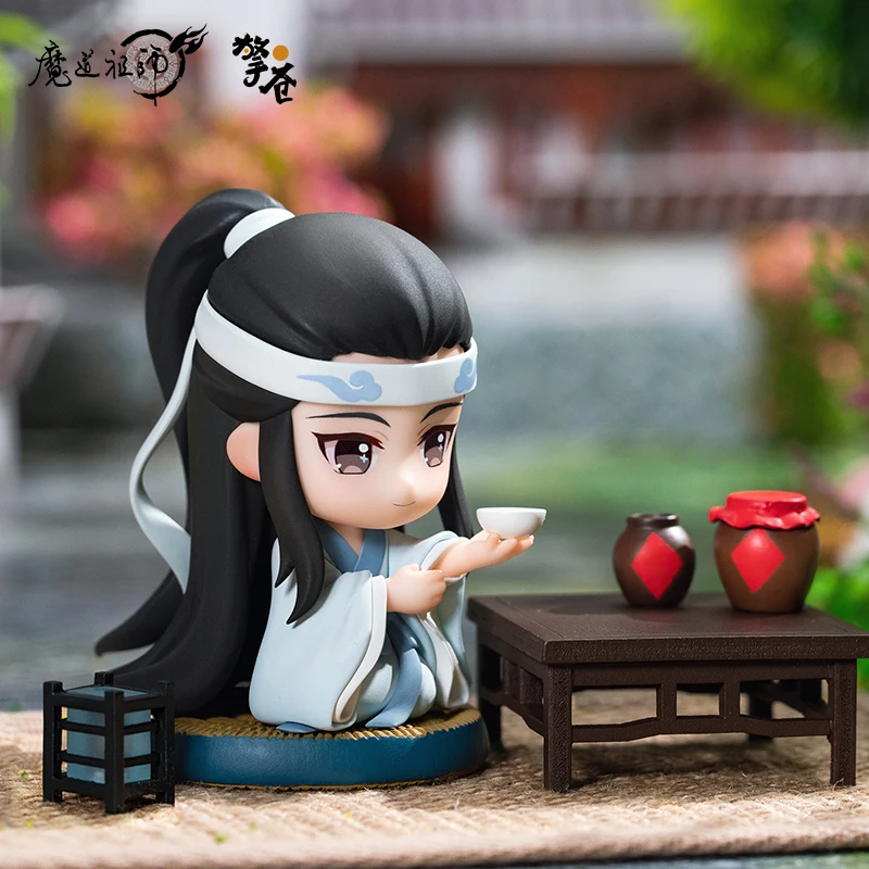 

Resale Original Q Version Limit the Untamed Grandmaster of Demonic Cultivation Lan xicheng Doll Figure MO DAO ZU SHI Toy Model