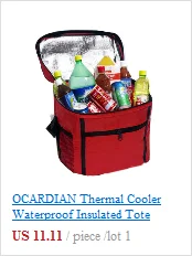 OCARDIAN сумка для обеда, Термосумка caixa termica, мультяшная Изолированная, крутая, водонепроницаемая, для пикника, коробка для хранения, переносная сумка G0808#10