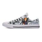 Японские Аниме Манга Haikyuu Karasuno Kuroo забавные повседневные тканевые туфли с низким верхом легкие дышащие кроссовки с 3D принтом для мужчин женщин мужчин