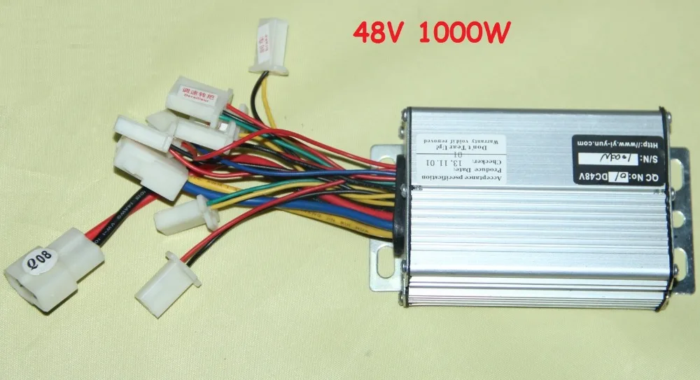 1000W мотор щетка контроллера 36V 48V электрический скутер аксессуары регулятор скорости вращения двигателя запчасти контроллер de motor para patinete