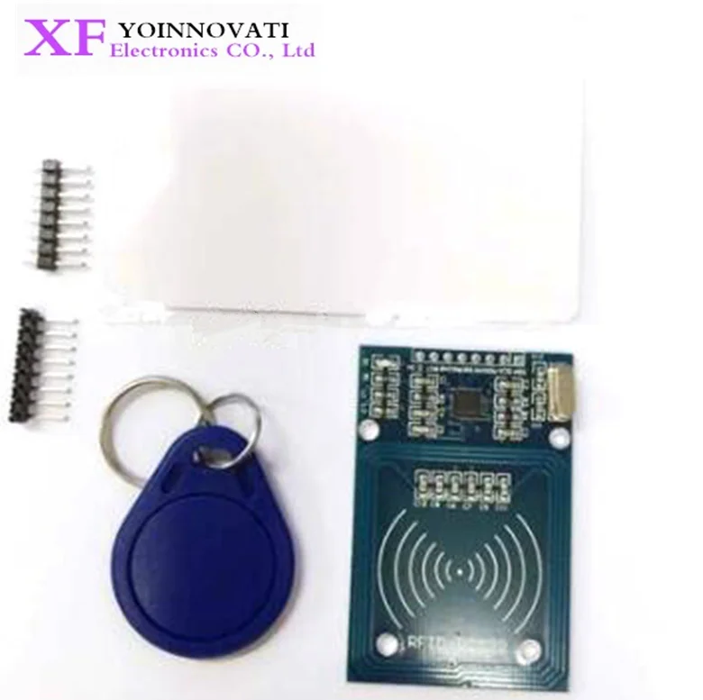 1 шт./лот MFRC-522 RC522 RFID РЧ IC модуль S50 SPI писатель считыватель сенсор карты наборы 3 В DC