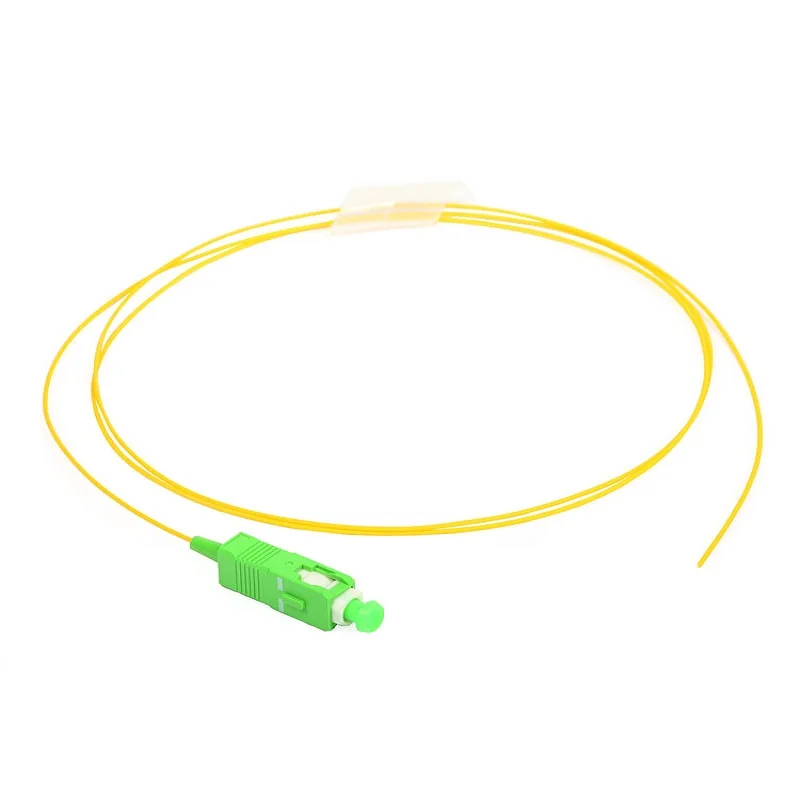 

1.5M fiber optic cable 20/50/100PCS SC/APC fiber Optic Cable Pigtail Sx Core 9/125 SM Fiber Optic Pigtail 0.9mm LSZH Yellow