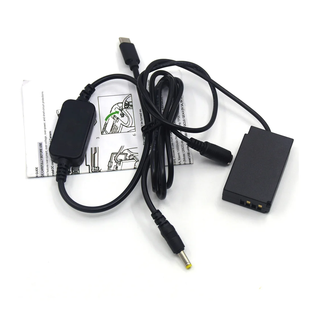 

USB Type C USB-PD конвертер в кабель постоянного тока + фотоэлемент питания для Nikon 1J1 1J2 1J3 1S1 1AW1 1V3