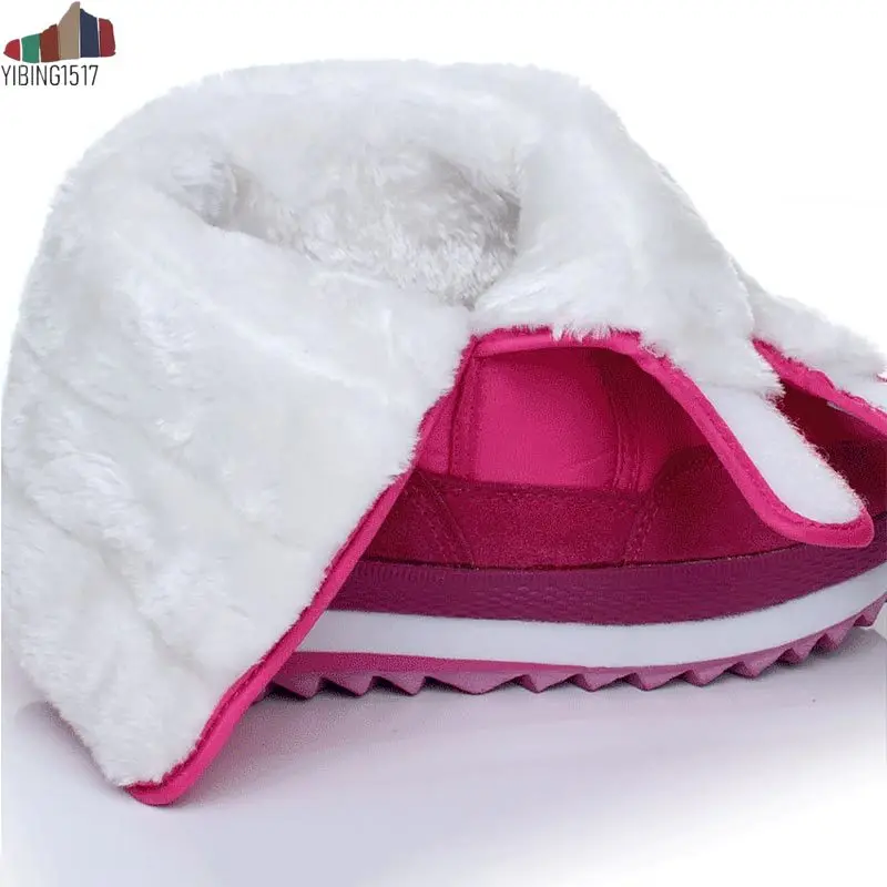 Доставка женские ботинки на пуху коллекция 2019 года Теплая обувь платформе