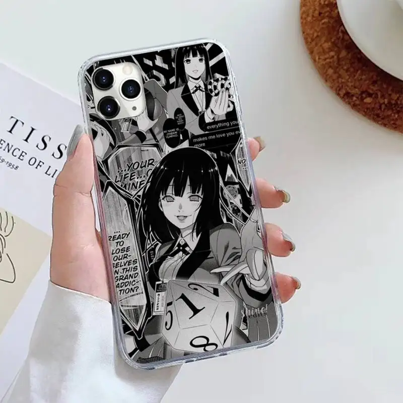 

Anime Jabami Yumeko Kakegurui Phone Case For iphone 12 5 5s 5c se 6 6s 7 8 plus x xs xr 11 pro max