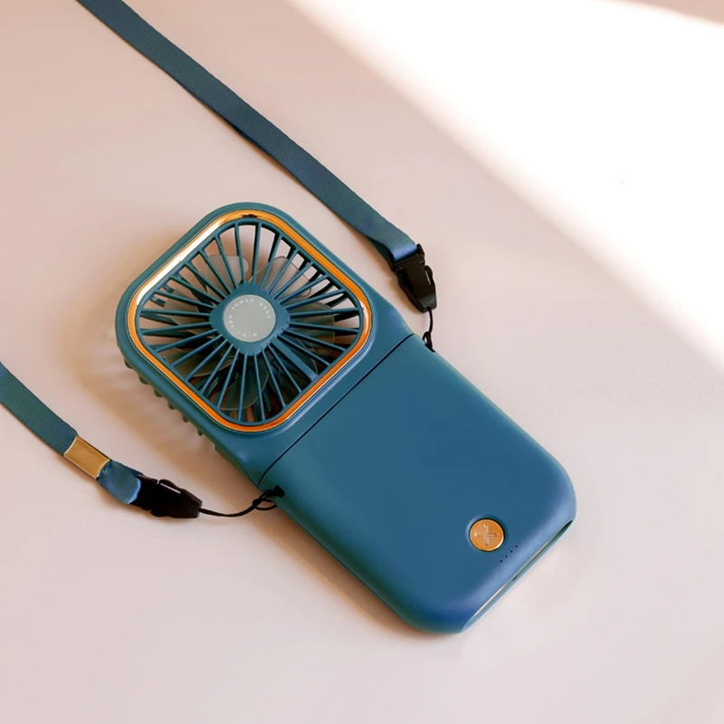 

Portable Mini Fan Personal Neck Fan USB Rechargeable Battery-Operated Handheld Fan for Indoor and Outdoor