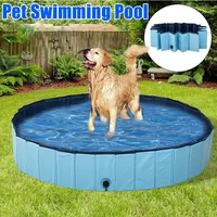 pet foldable swimming pool pet collapsible bathing pool dog bath pool pet bath swimming bathtub for dogs cats kids pet supplies