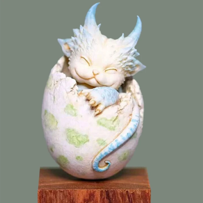 

2021 New Dragon Egg Epoxy Resin Mold Jewelry Pendant Silicone Mould Diy Crafts Ornaments Decorations Casting Tool