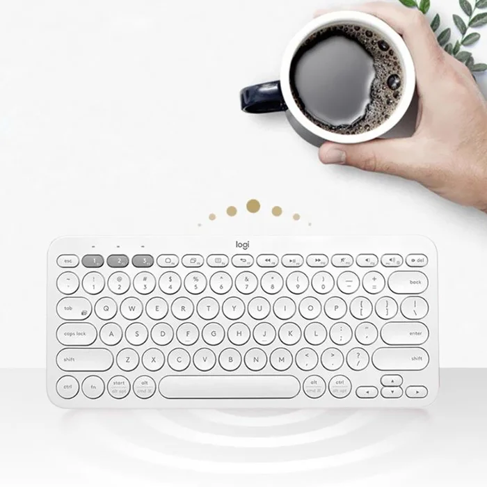 Беспроводная bluetooth клавиатура K380 от компании logitech портативная ультратонкая мини