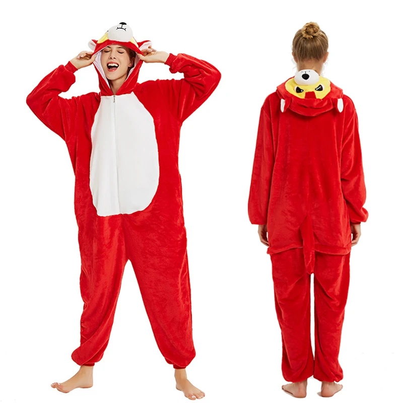 Sakuragi Road Kigurumi единорог пижамы Зимние Животные волк панда взрослые комбинезоны пижамы для женщин мужчин взрослых Пижама для девочек и мальчиков Комбинезон Комбинезоны - Цвет: Sakuragi Road