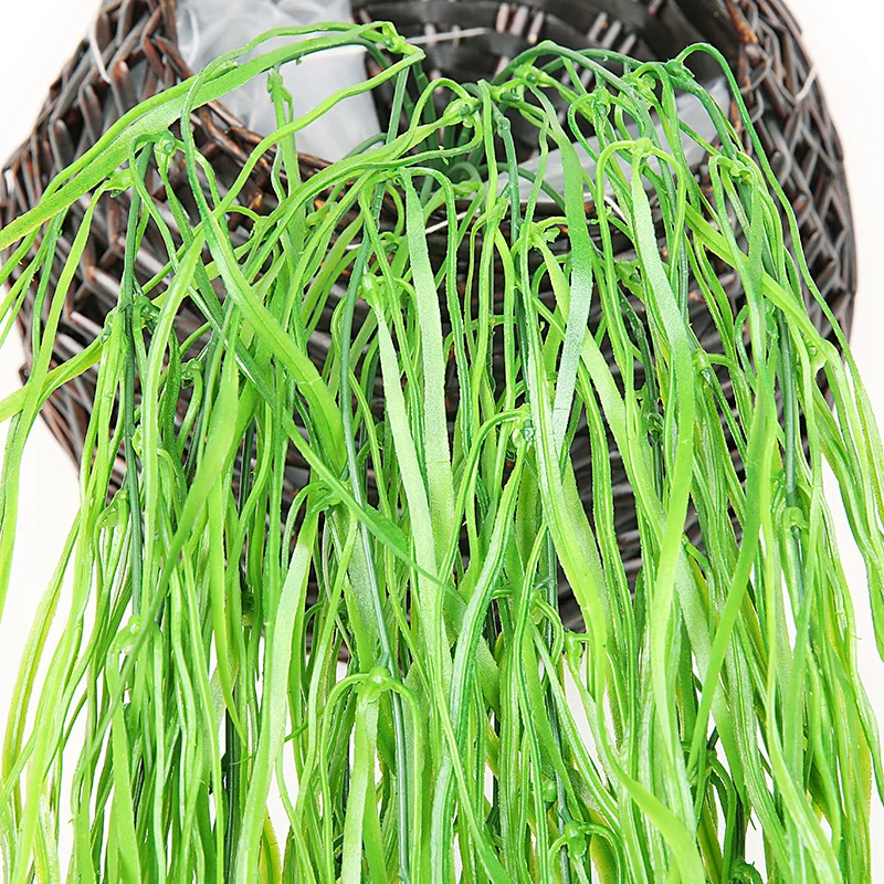 

Artificial Plants Green Grass Plastic Plant for Home Garden Wall Decoration artificial grass Fake plant simulation flower