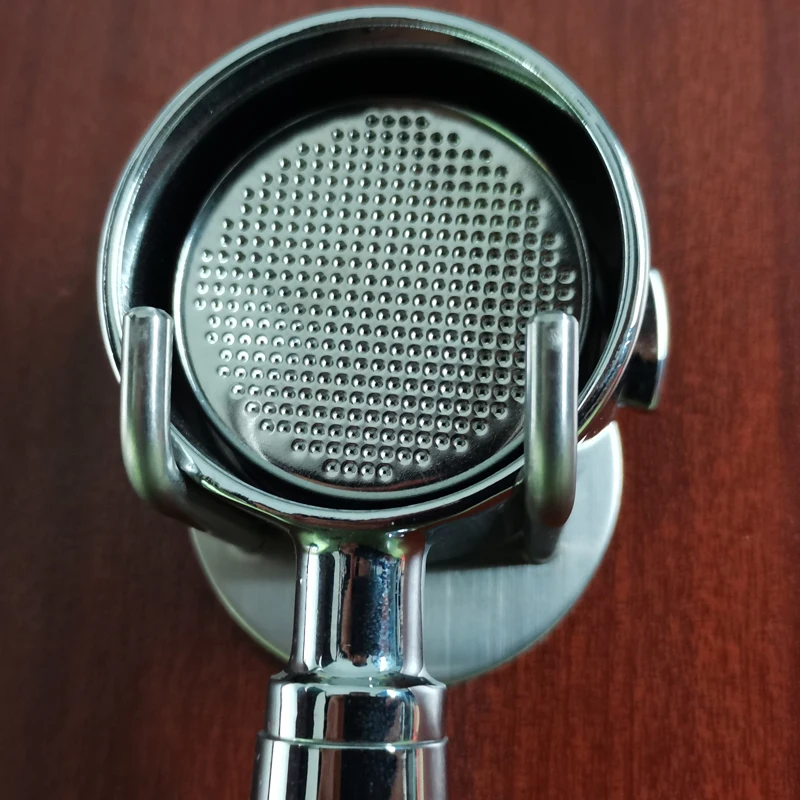 Самоклеящаяся стойка для кофейного портафильтра без дна 51 мм / 53 мм / 54 мм / 58 мм Держатель фильтра настенный.