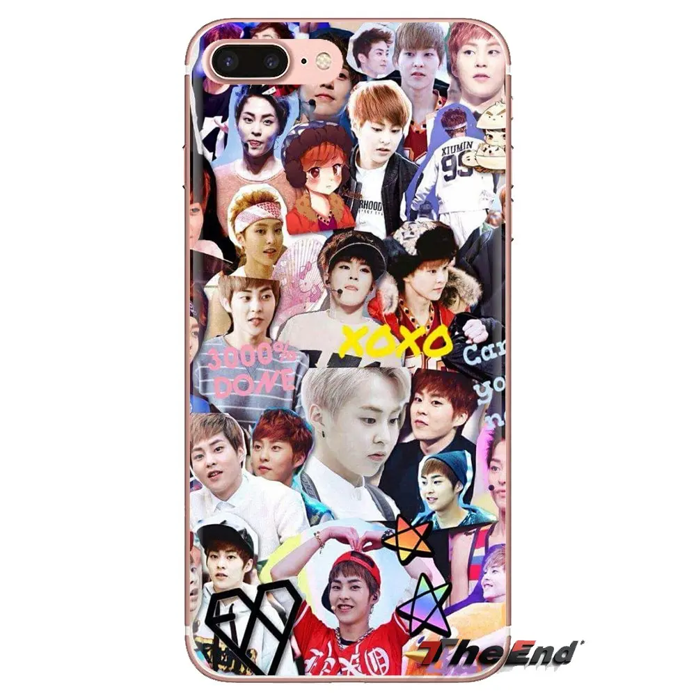 Силиконовые чехлы для huawei G7 G8 P7 P8 P9 P10 P20 P30 Lite Mini Pro P Smart Plus 2017 2018 2019 Exo Kris Derp коллаж