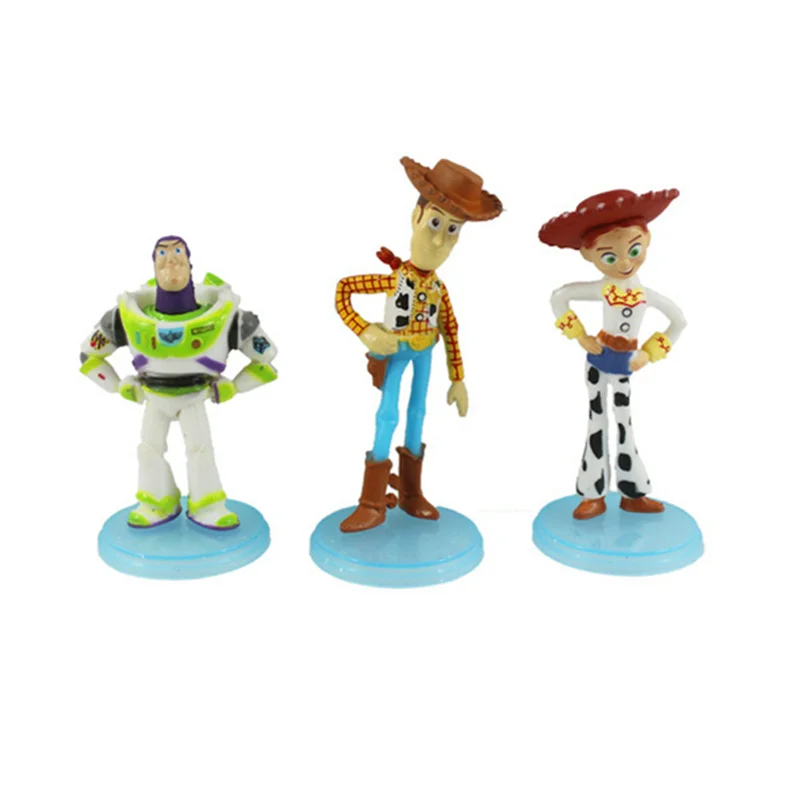 12 см История игрушек 2 Базз Лайтер Вуди Джесси Бо Пип фигурка куклы игрушки ПВХ