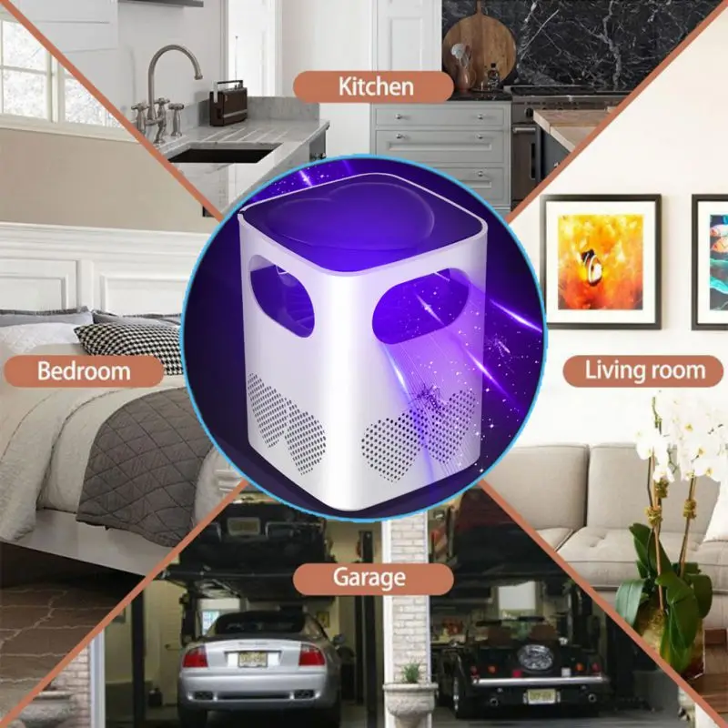 

USB Powered Mosquito Killer Lamp Photocatalysis Mute Radiationless Insect Killer Flies Trap Lamp Suitable For Baby