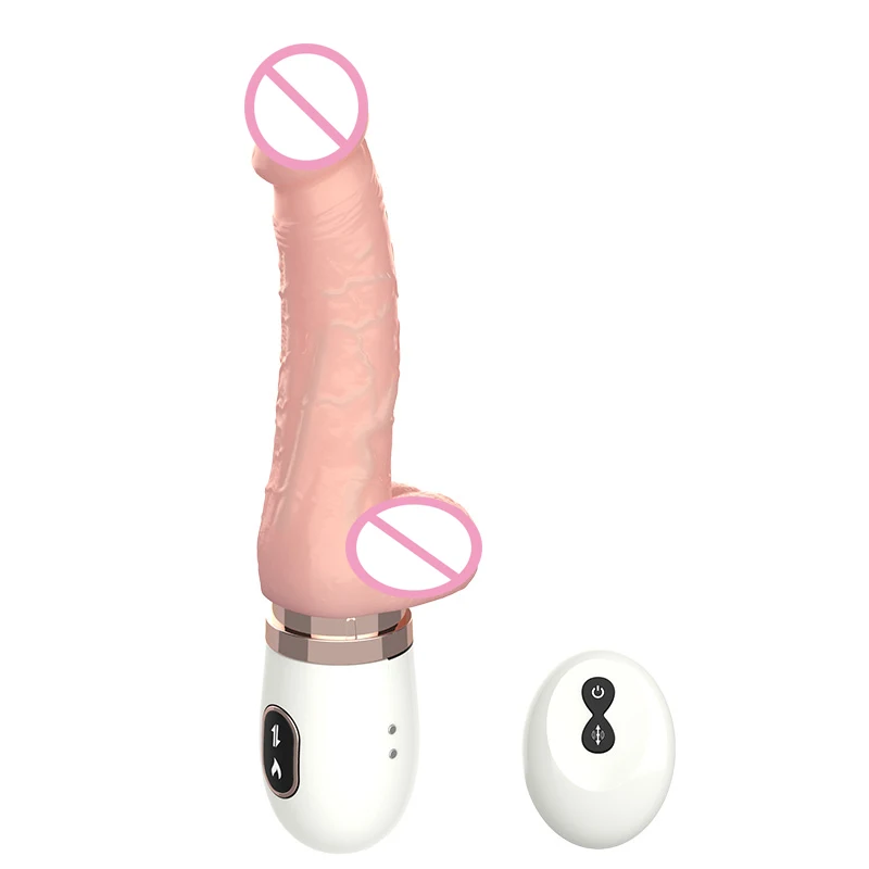 Беспроводной Телескопический автоматический фаллоимитатор с дистанционным