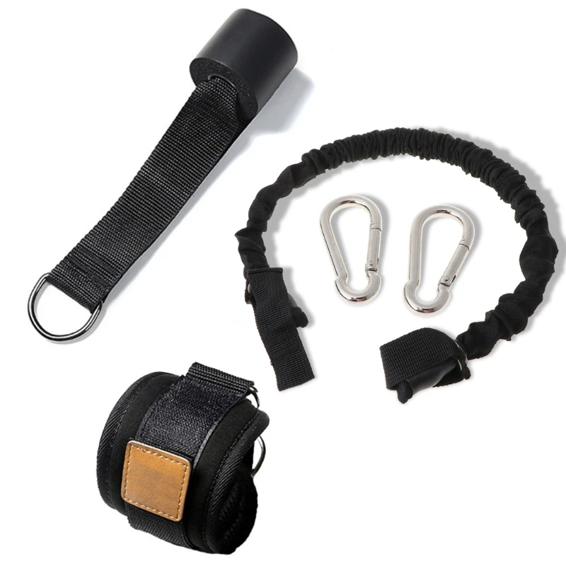 

A Set Legged Race Bands Sports Elastic Tie Rope Strap Perfect for Relay Race Gym