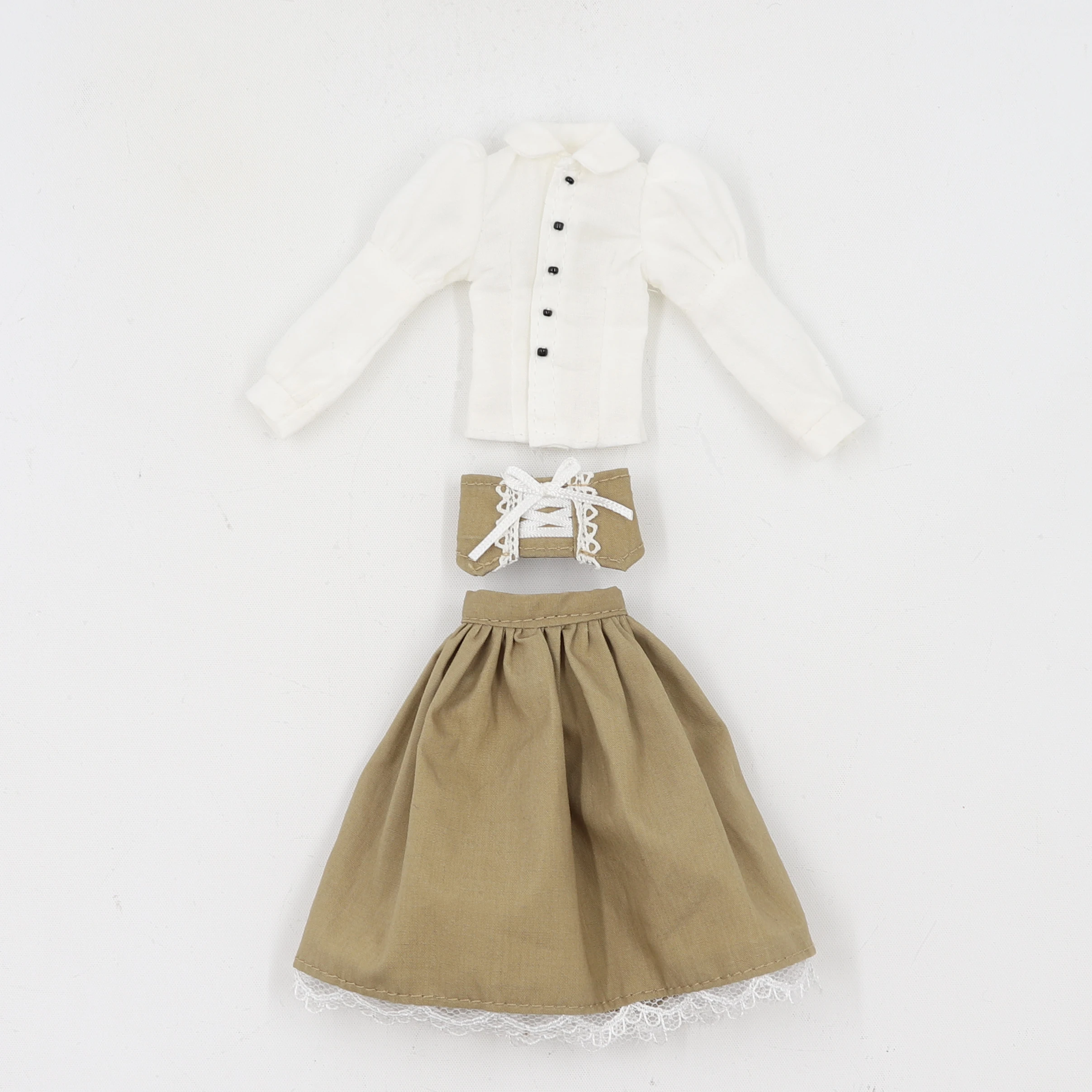 ICY DBS Blyth doll licca body skirt wiith корсет и рубашка только одежда без куклы обуви|Куклы| |