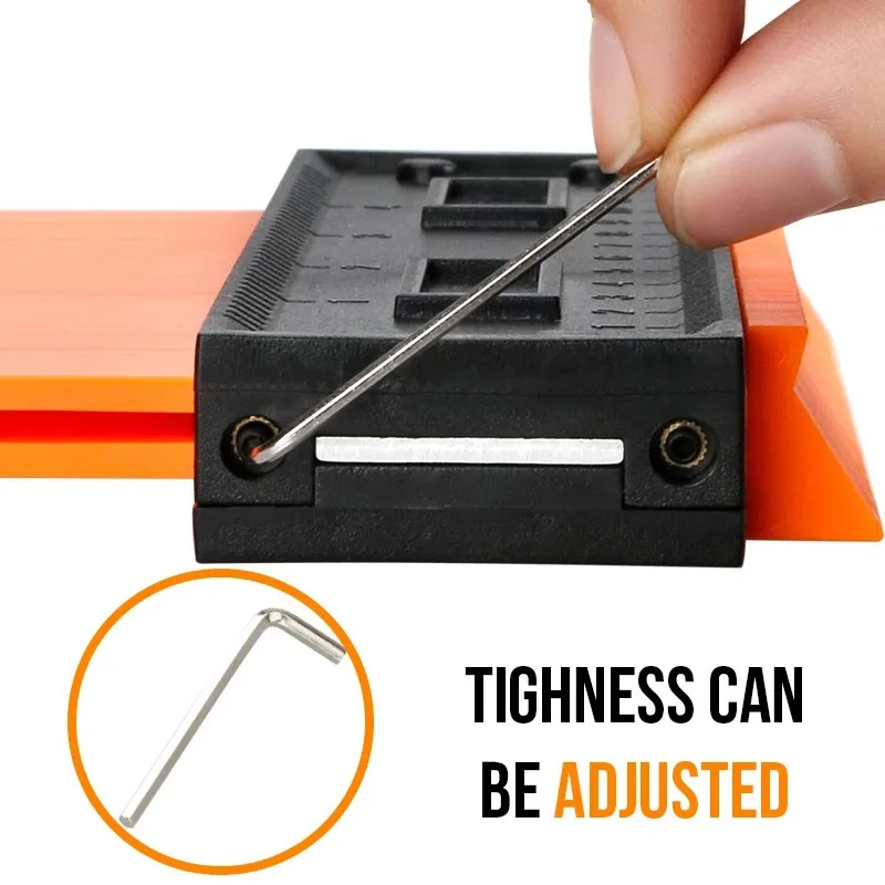 Замок более широкого контура манометр инструмент для профилирования краев из