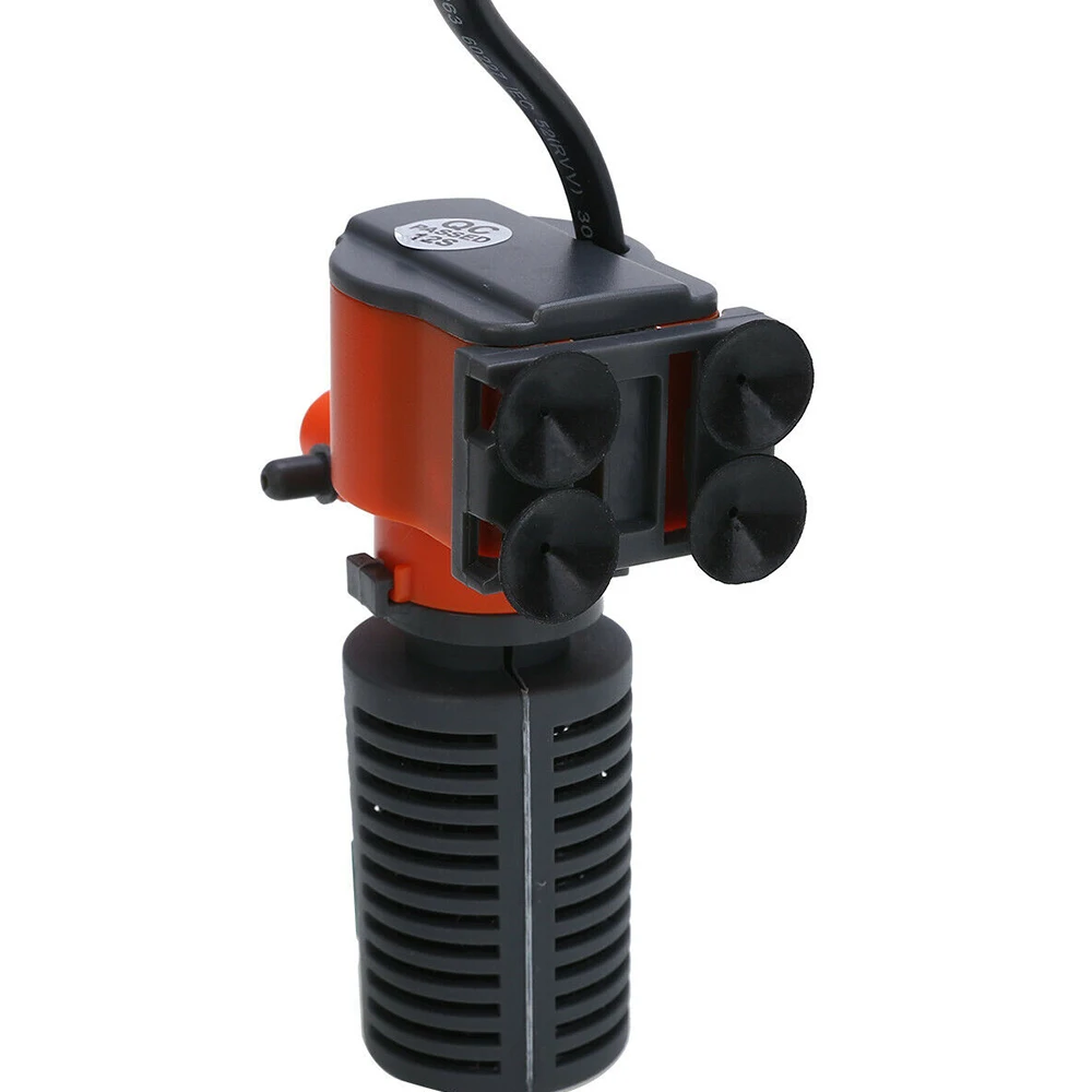 3-In-1 Mini Aquarium Internal Filter Oxygen Submersible Water Pump Fish Tank | Дом и сад