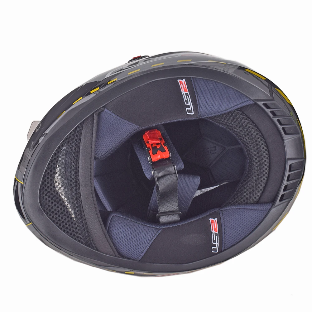 LS2 Ветеран полный лицо мото гоночный мотоциклетный шлем велосипед Краш Мотор Kask