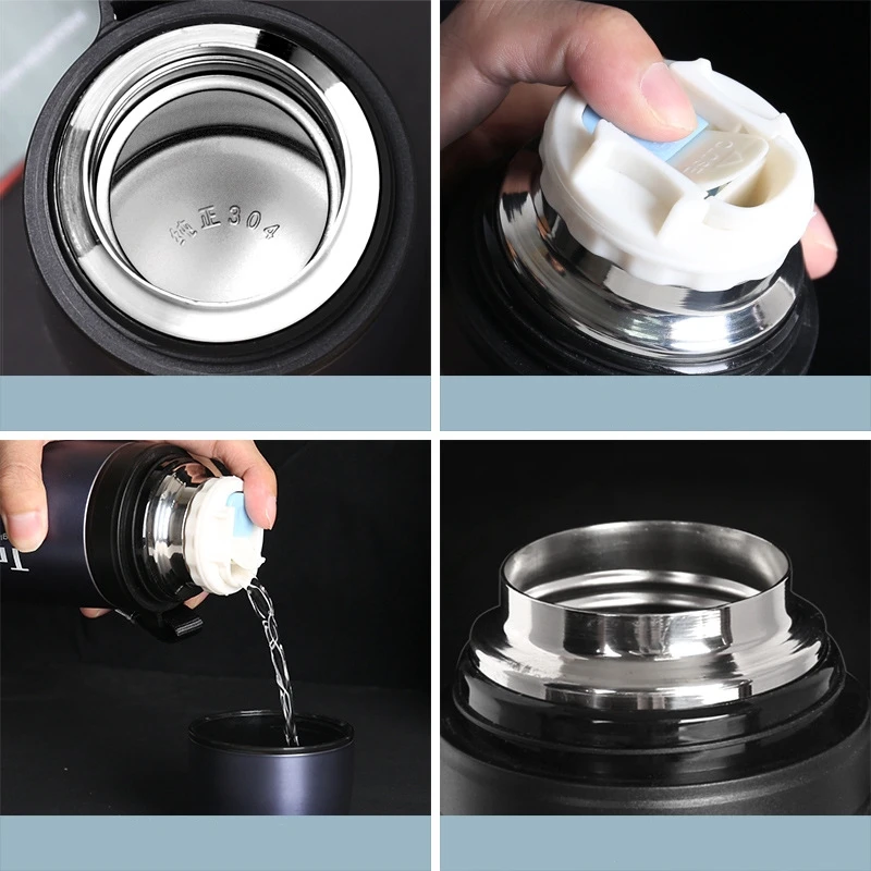 Diller термос бутылка для воды из нержавеющей стали пищевой прочный герметичный