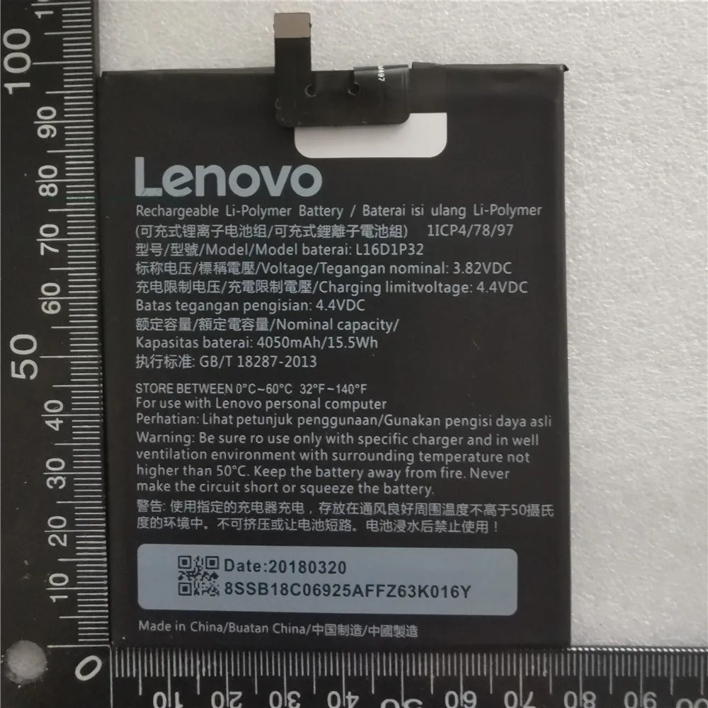 4050 мА/ч, L16D1P32 Батарея для lenovo Phab 2 Phab 2 PB2-650 PB2-650M PB2-670N PB2-670M PB2-670Y PB2 670N 670Y литий-полимерный аккумулятор Батарея