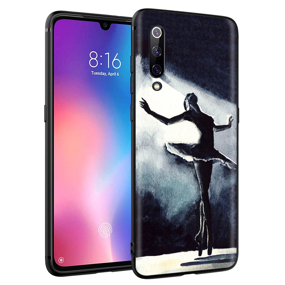Чехол балерины для Xiaomi Redmi Note 4 4x 4a 5 5a 6 8 8A MI 9 9s 10 8T K30 Pro Max Lite Plus | Мобильные телефоны и