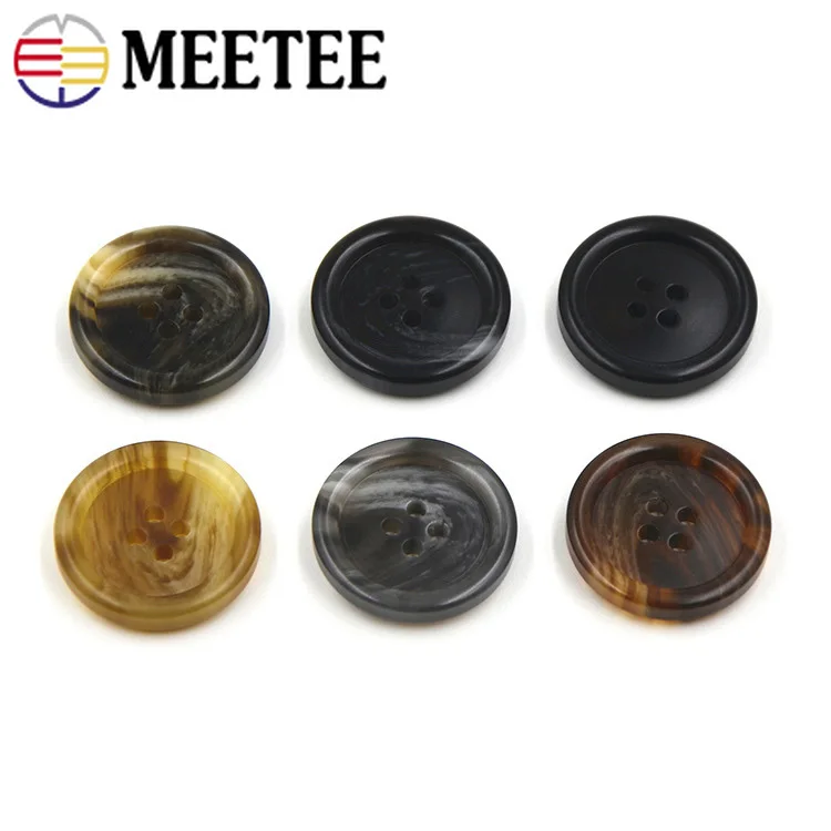 Пластиковая флейта Meetee 50 шт. 15/20/23/25 мм 4 отверстия пряжки сделай сам искусственный
