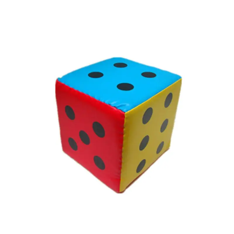 

20/12cm Super Large Dice Colorful Six Sided Sponge Party Game Props Teaching Aid T8ND