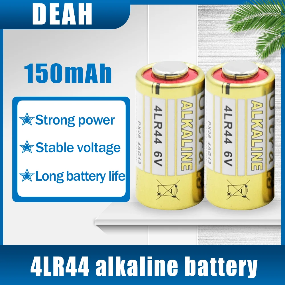 Щелочная батарея 6 в 4LR44 для красоты калькулятор дверные звонки с дистанционным