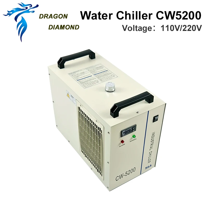 Дракон алмаз охладитель воды CW5200 для лазерной машины охлаждения лазерное