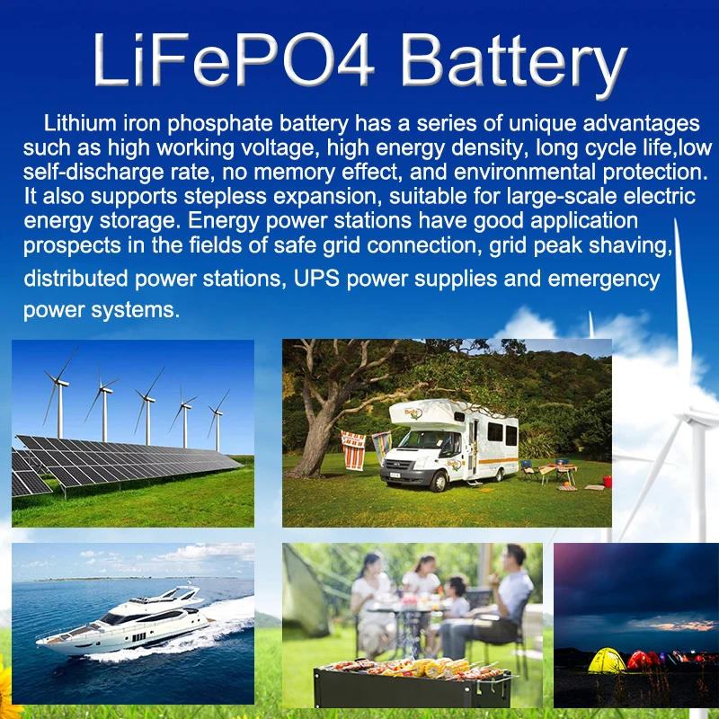 

4PCS/lot NEW 3.2V 202Ah Lifepo4 rechargeable battery 200Ah for DIY 12V 24V Solar storage system EV RV UPS power EU US tax free