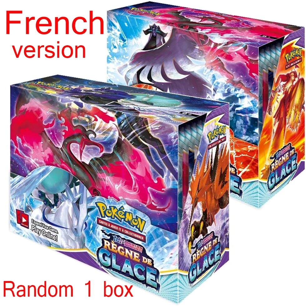 Карты Pokemon TCG: сияющие Fates Booster Box 360 шт. французская версия карточка для продажи