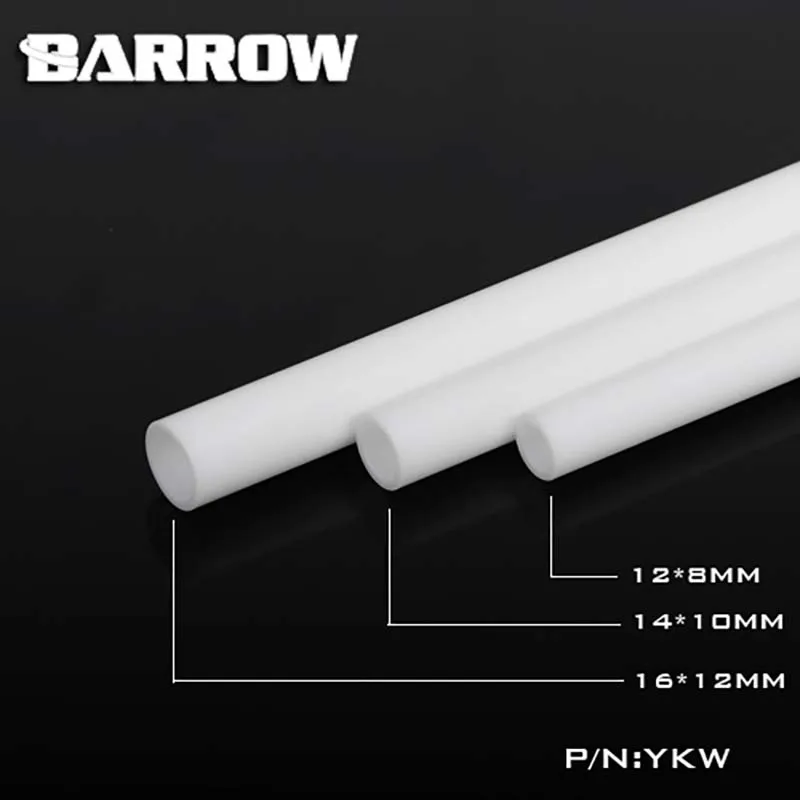 

Barrow PC water cooling hard pipe White PMMA Tube Acrylic OD*ID:12mm*8mm/14mm*10mm/16mm*12mm YKW12-8 YKW14-10 YKW16-12