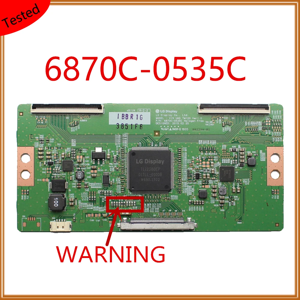 6870C 0535C T CON Board Placa TV LG сменная плата Plate Tcon Card Tcom оригинальная логическая