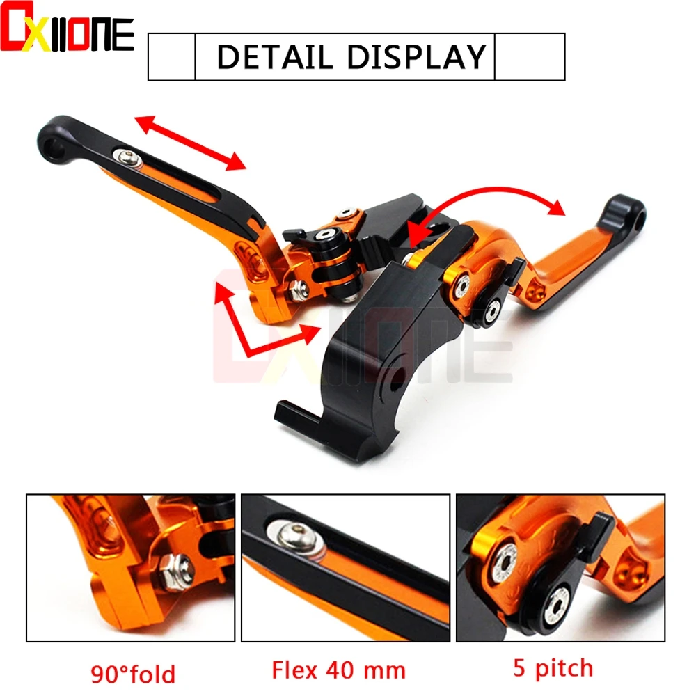 

For Suzuki V-STROM 1000 V-STROM 1000 2014-2019 V-STROM 1000 X GTA 2018 2019 Motorcycle Aluminum Folding Brake Clutch Levers