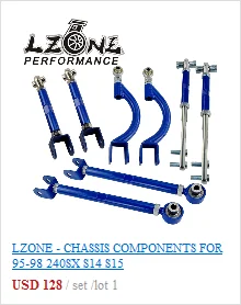 LZONE-Задний Развал Комплект для HONDA ACURA CIVIC INTEGRA CRX Задний Развал ARM KiT EG EK DC2 EF JR9851