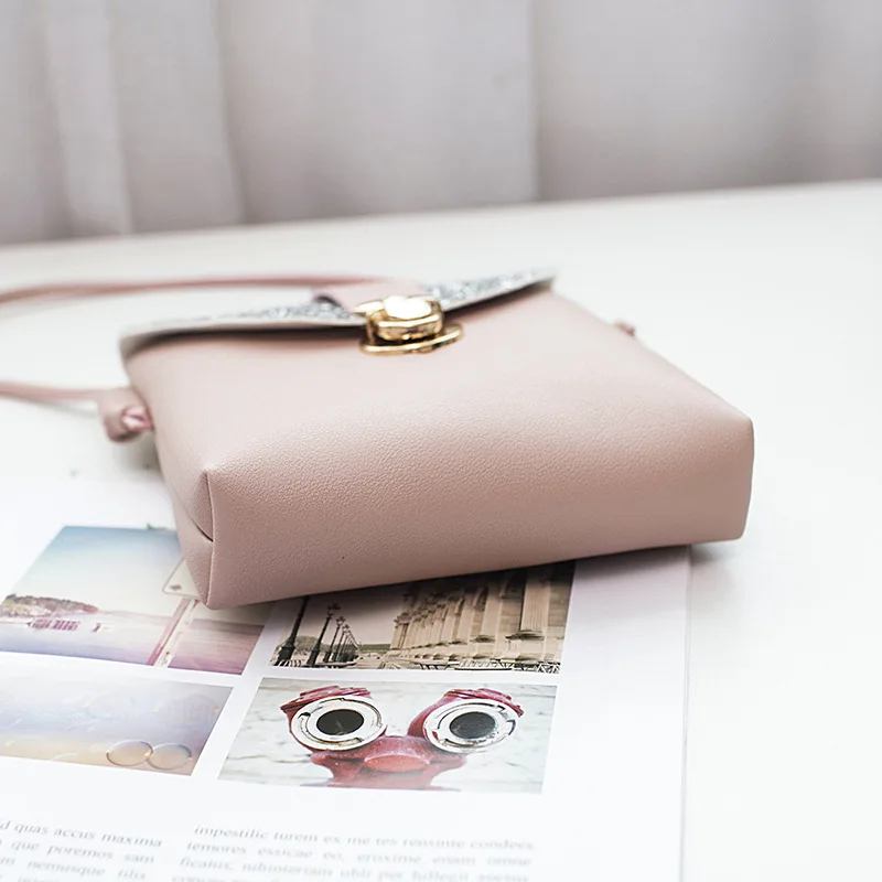 Новая контрастная цветная сумка для мобильного телефона диагональная маленькая