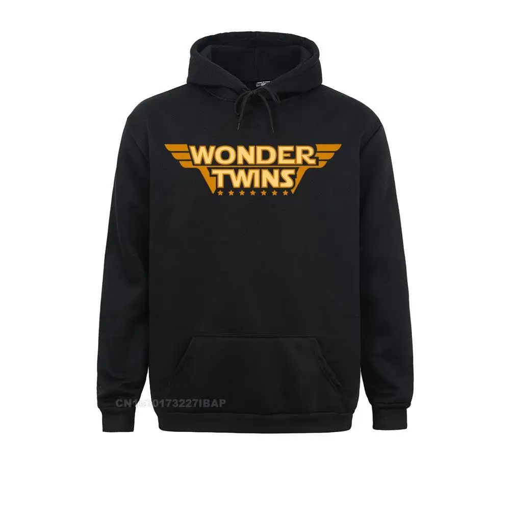 

Wonder Twins Funny Matching Brother Sister Siblings Sweatshirts for Men Simple Style Hoodies Fitted Autumn Clothes