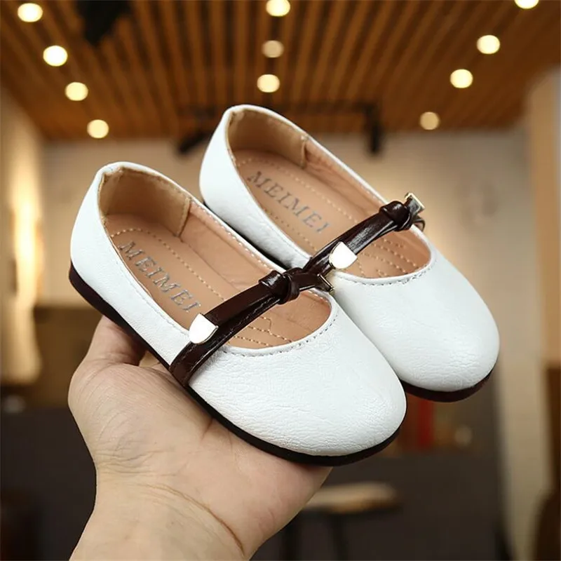 Детская обувь кожаная детская принцессы белая детские розовые мокасины для