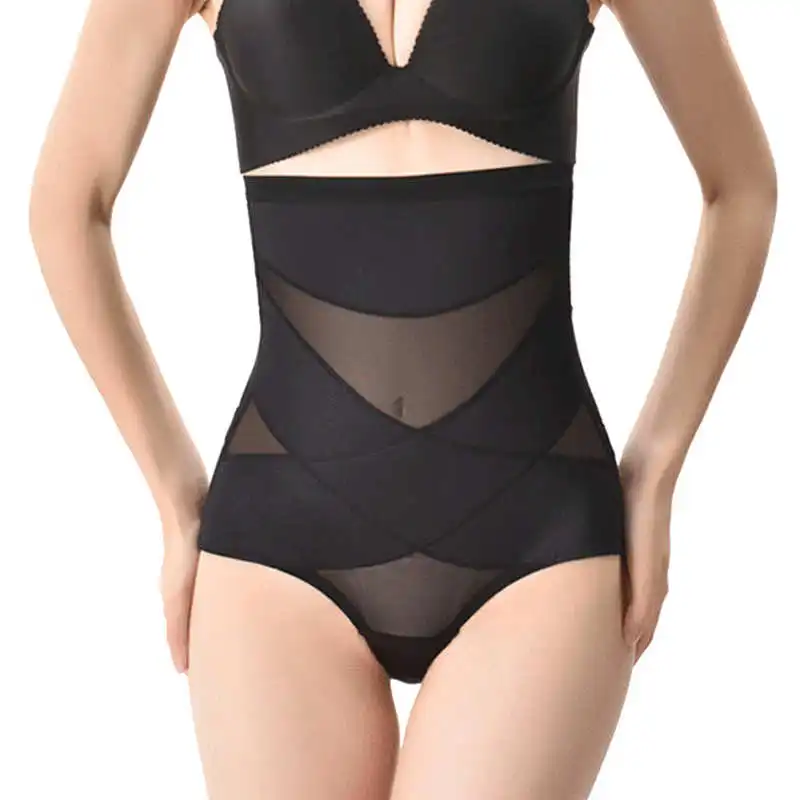 Для женщин Высокая Талия Body Shaper Бесшовные пикантные трусики корректирующий Пояс