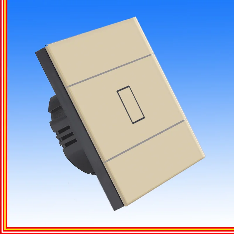 Настенный сенсорный выключатель настенный переключатель освещения панель из