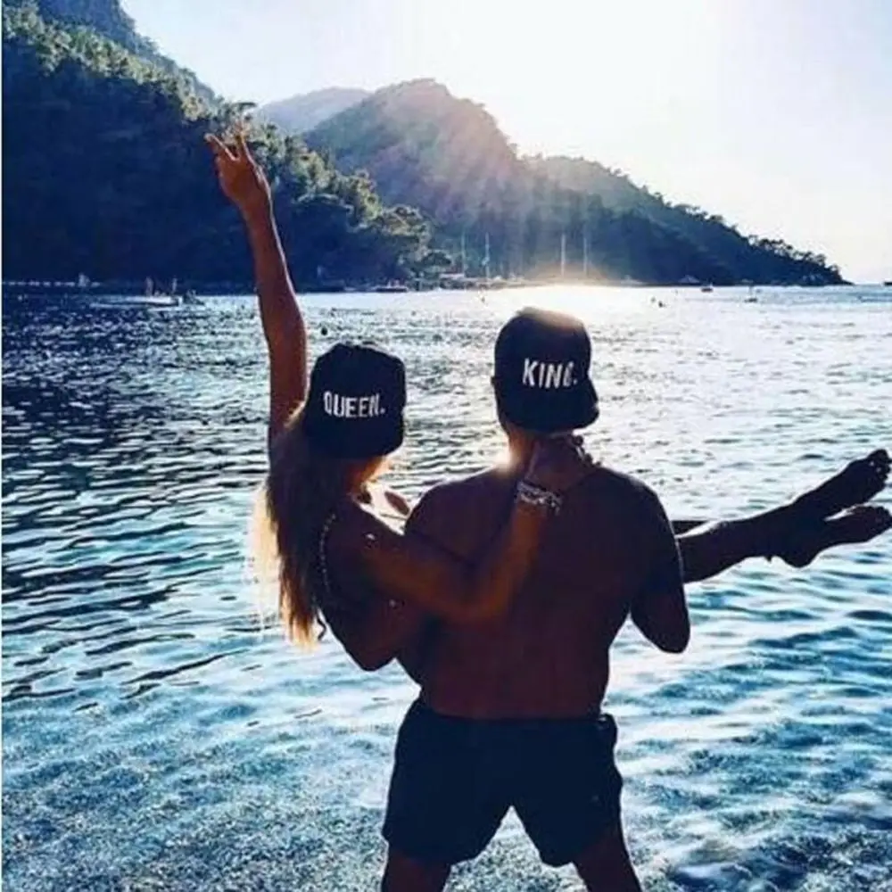 Бейсболка для влюбленных регулируемая|Мужские бейсболки| |